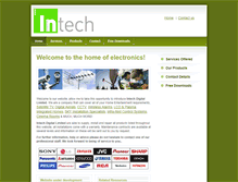 Tablet Screenshot of intech-digital.co.uk